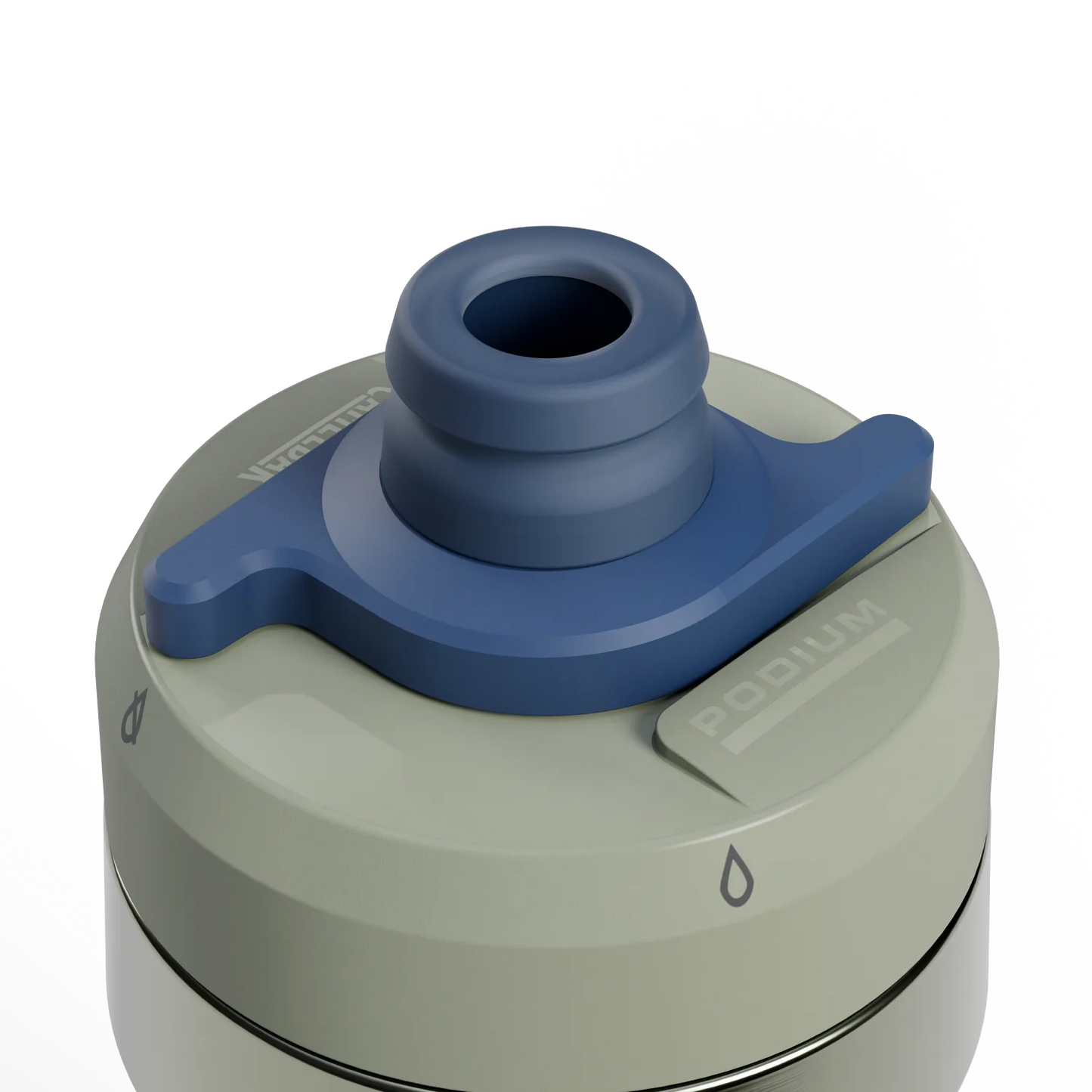 Thermal Water Bottle CAMELBAK PODIUM INSULATED STEEL Mercury Fog