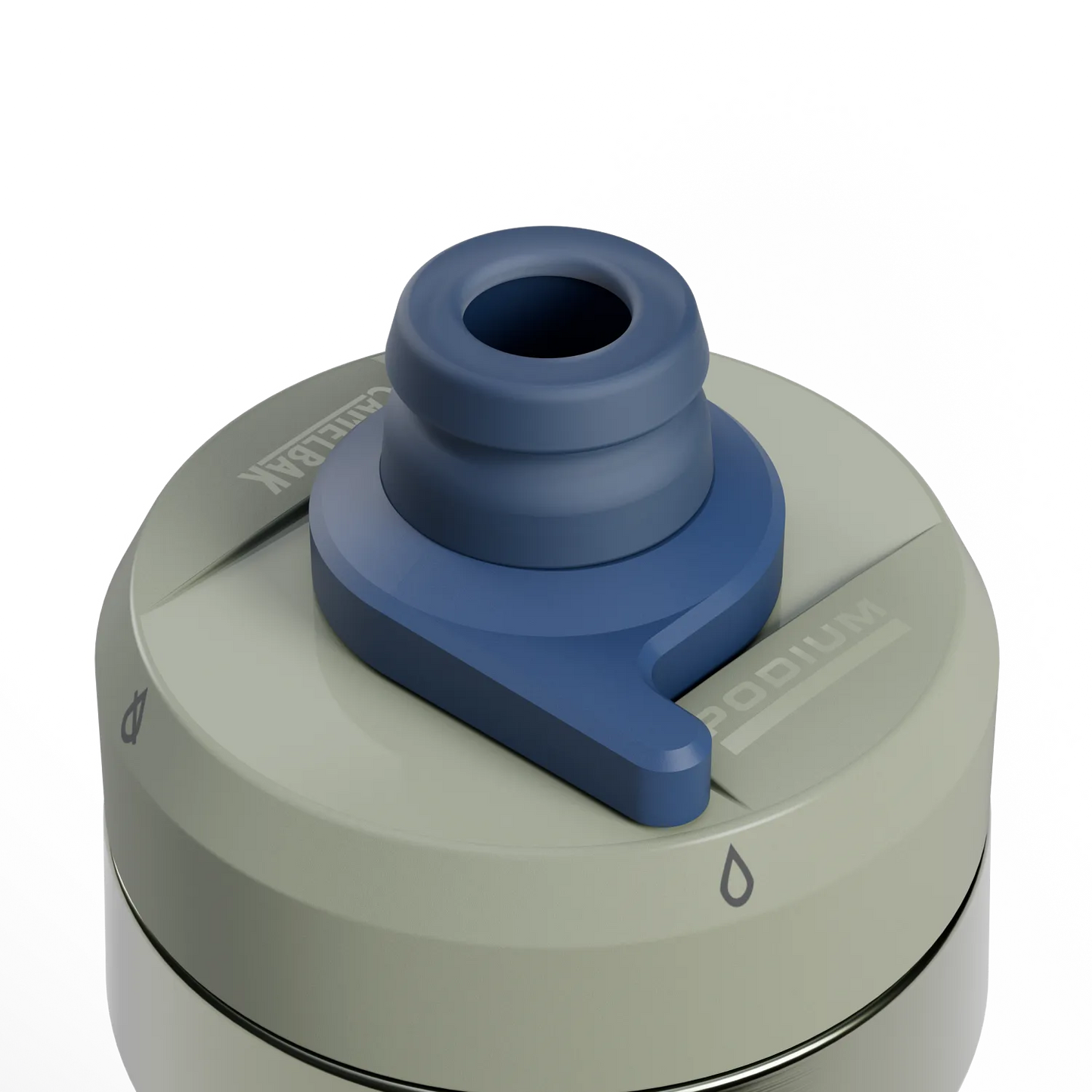 Thermal Water Bottle CAMELBAK PODIUM INSULATED STEEL Mercury Fog