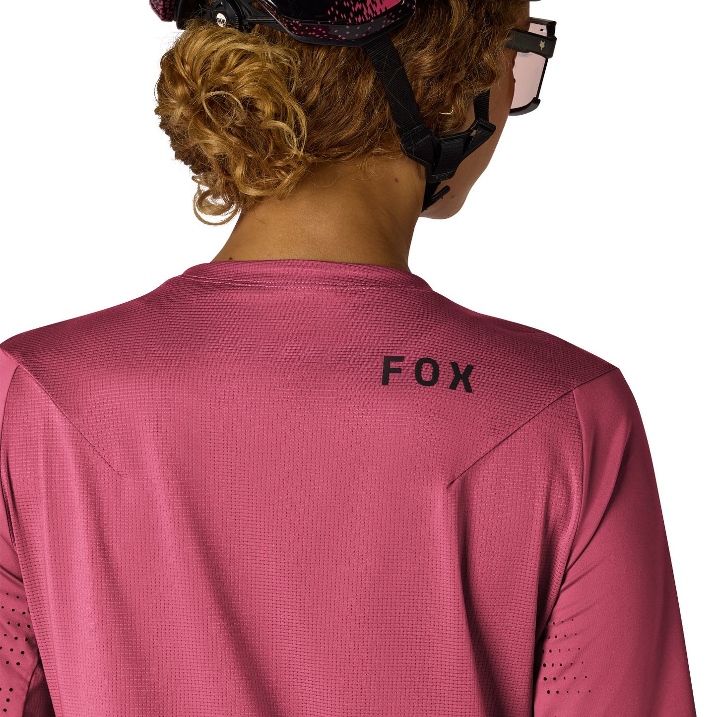 FOX FLEXAIR Women's Short Sleeve Jersey Berry