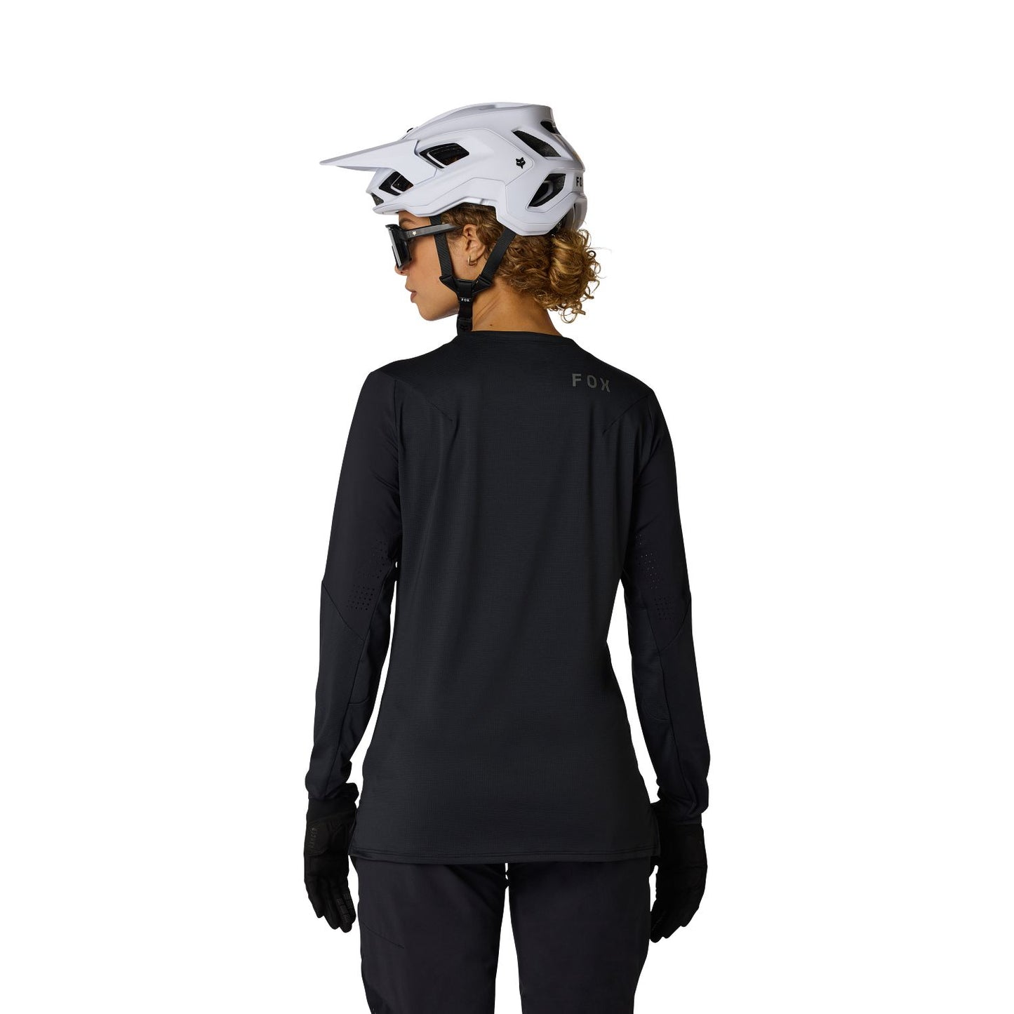 FOX FLEXAIR Ladies Long Sleeve Jersey Black
