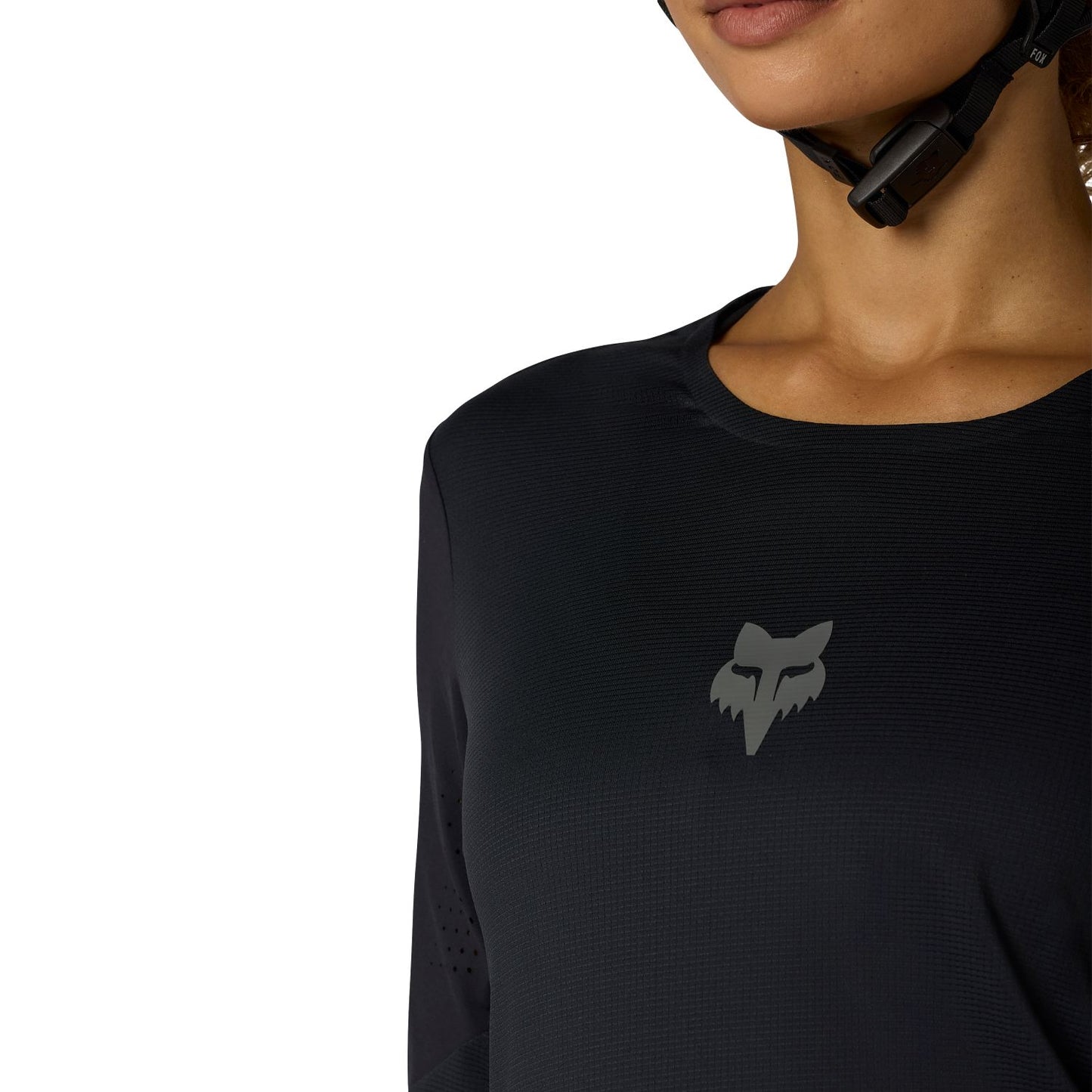 FOX FLEXAIR Ladies Long Sleeve Jersey Black