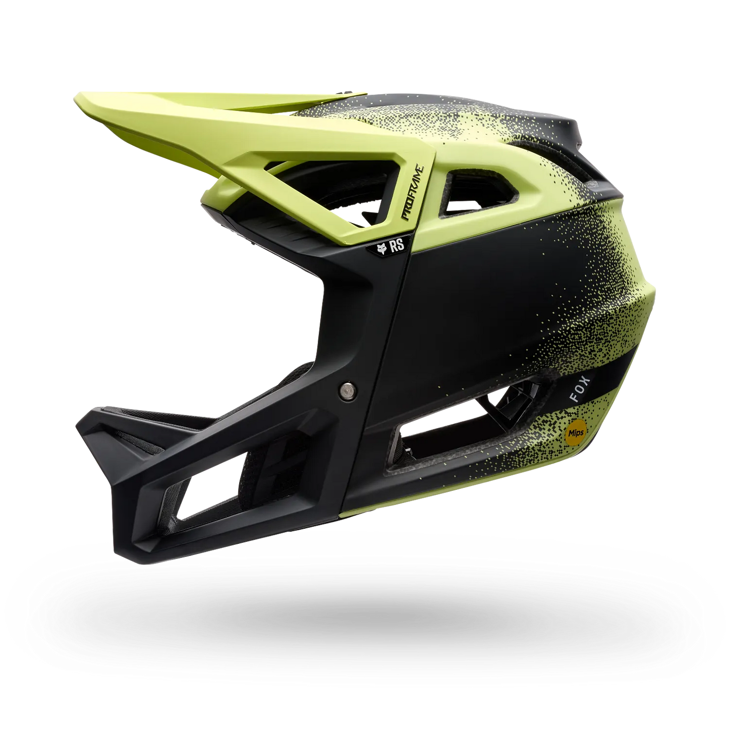 FOX PROFRAME RS AURA MTB Helmet Lime Green