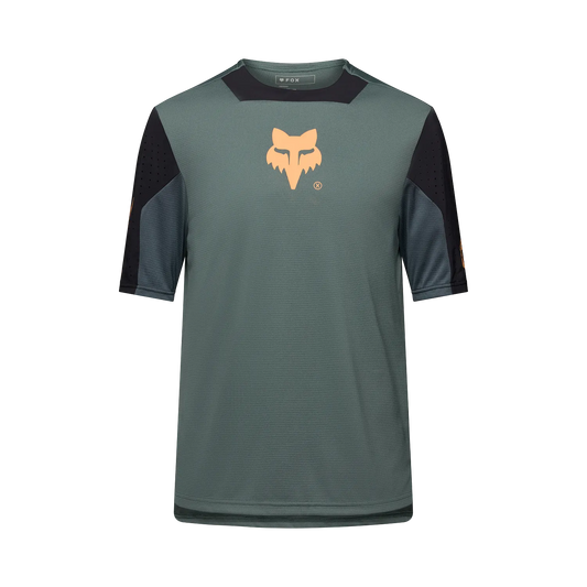 FOX DEFEND CREATION Short Sleeve Jersey Sage