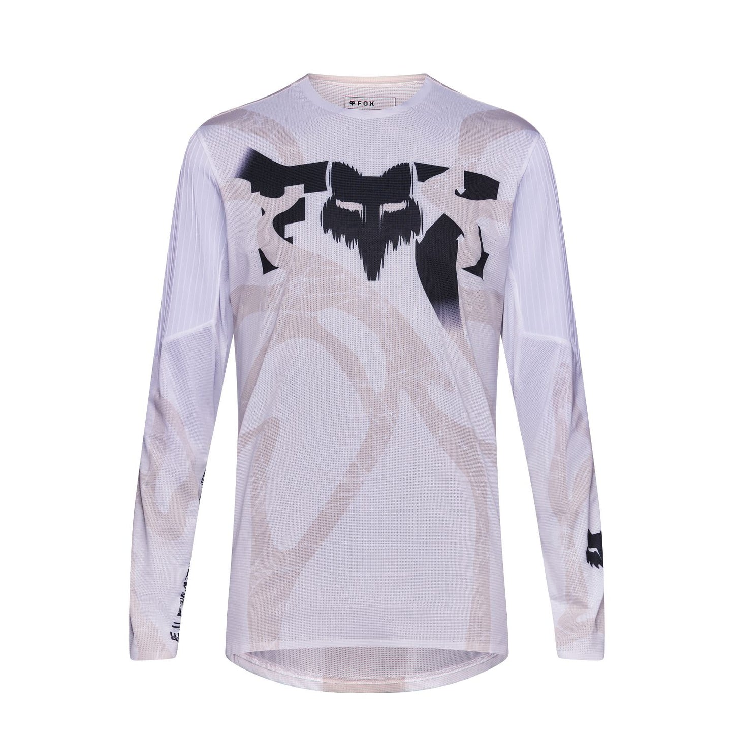 FOX FLEXAIR DIFFUSE SE Long Sleeve Jersey White