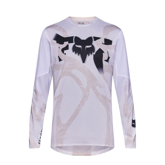 FOX FLEXAIR DIFFUSE SE Long Sleeve Jersey White