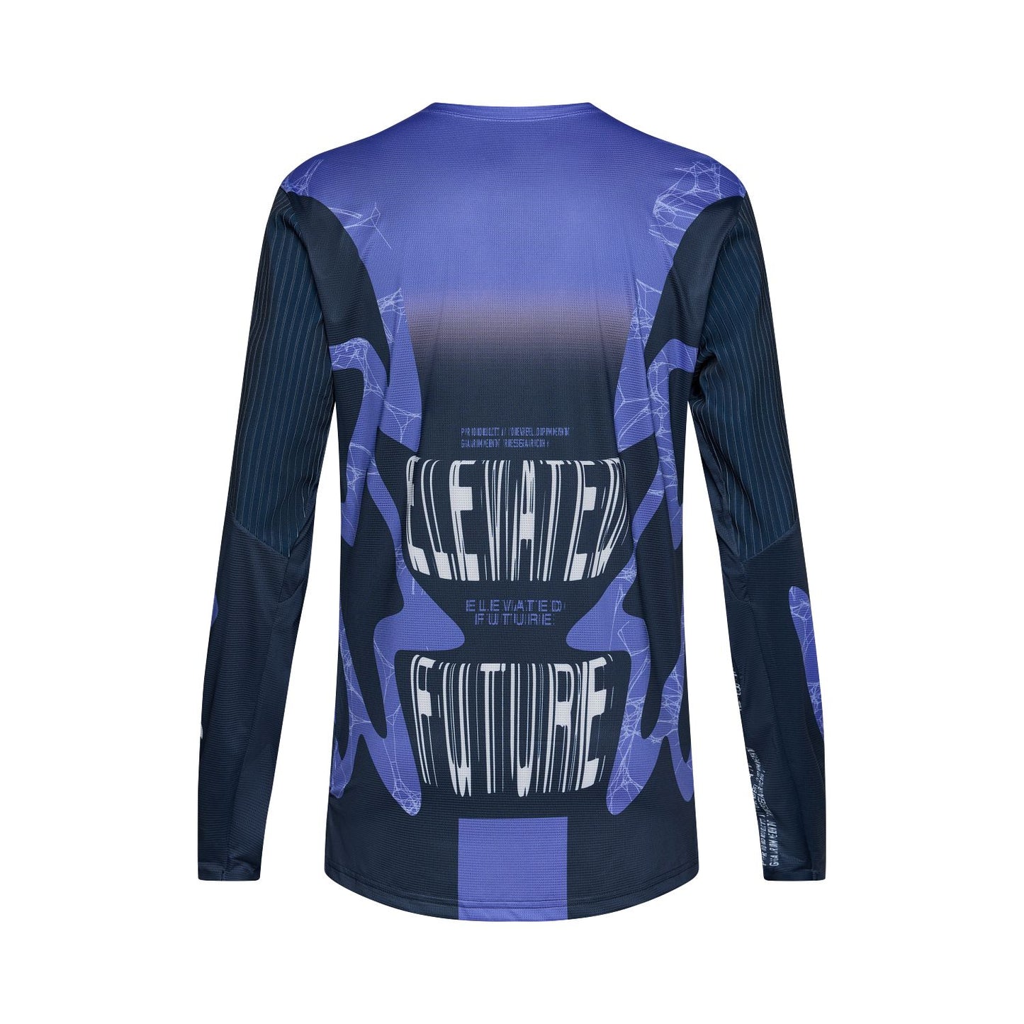 FOX FLEXAIR DIFFUSE SE Long Sleeve Violet Blueberry Jersey