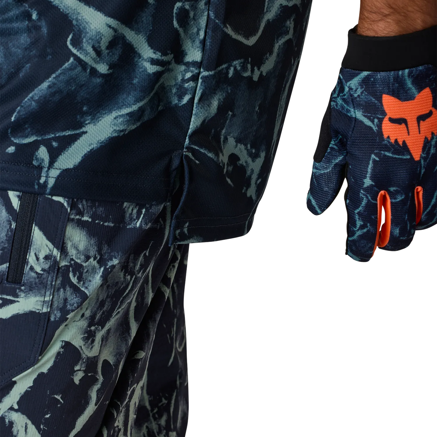 FOX RANGER IMAGE PRINT Short Sleeve Jersey Arctic Blue