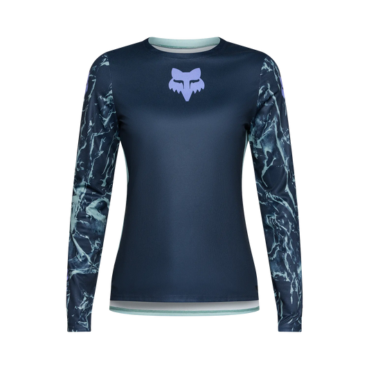 FOX RANGER IMAGE PRINT Ladies Long Sleeve Jersey Blue