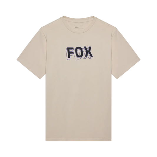 T-Shirt FOX IMAGE PRINT 195 ORIGINAL Short Sleeve Beige Chalk