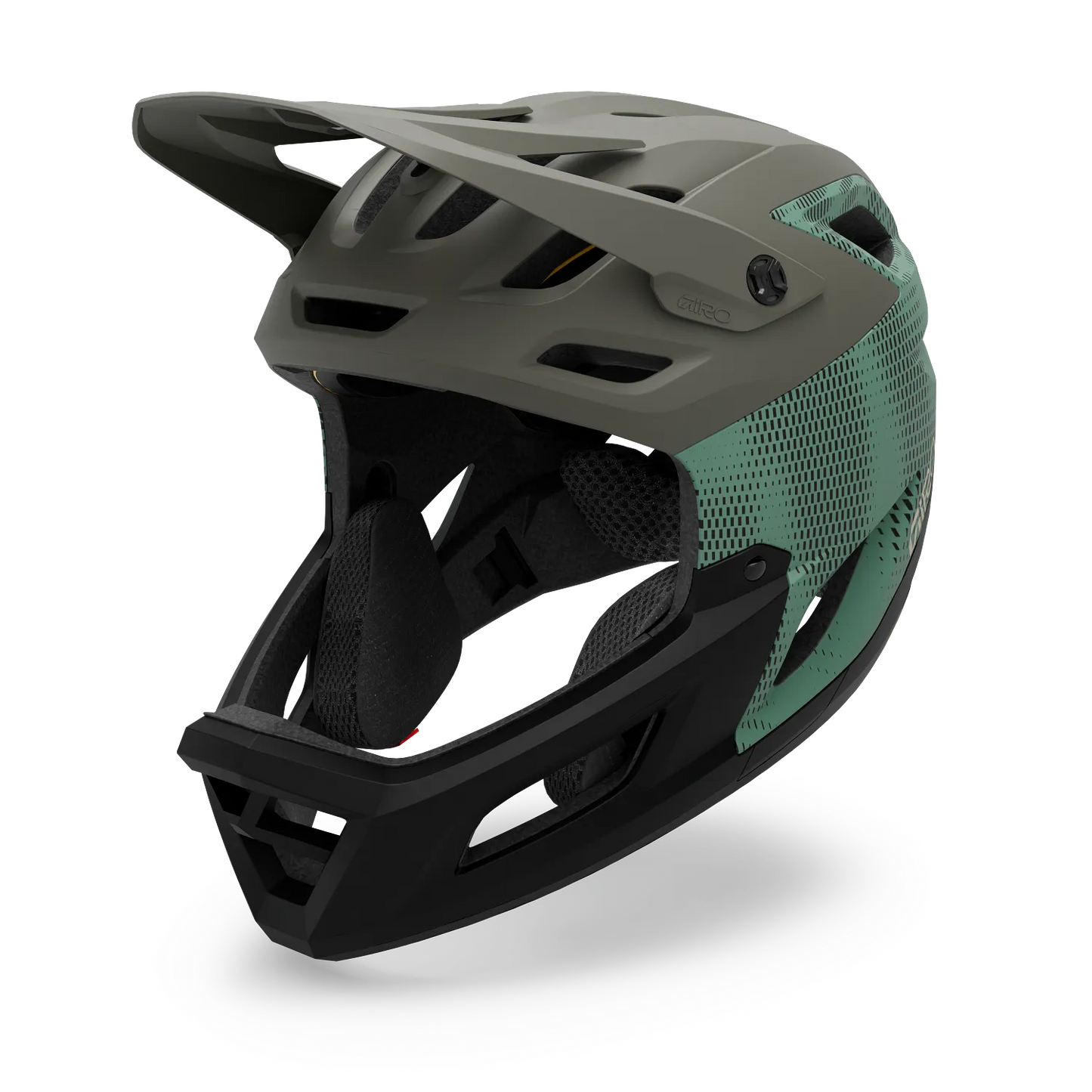 GIRO COALITION MIPS SPHERICAL Mountain Bike Helmet Black/Green