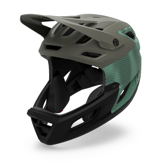 GIRO COALITION MIPS SPHERICAL Mountain Bike Helmet Black/Green