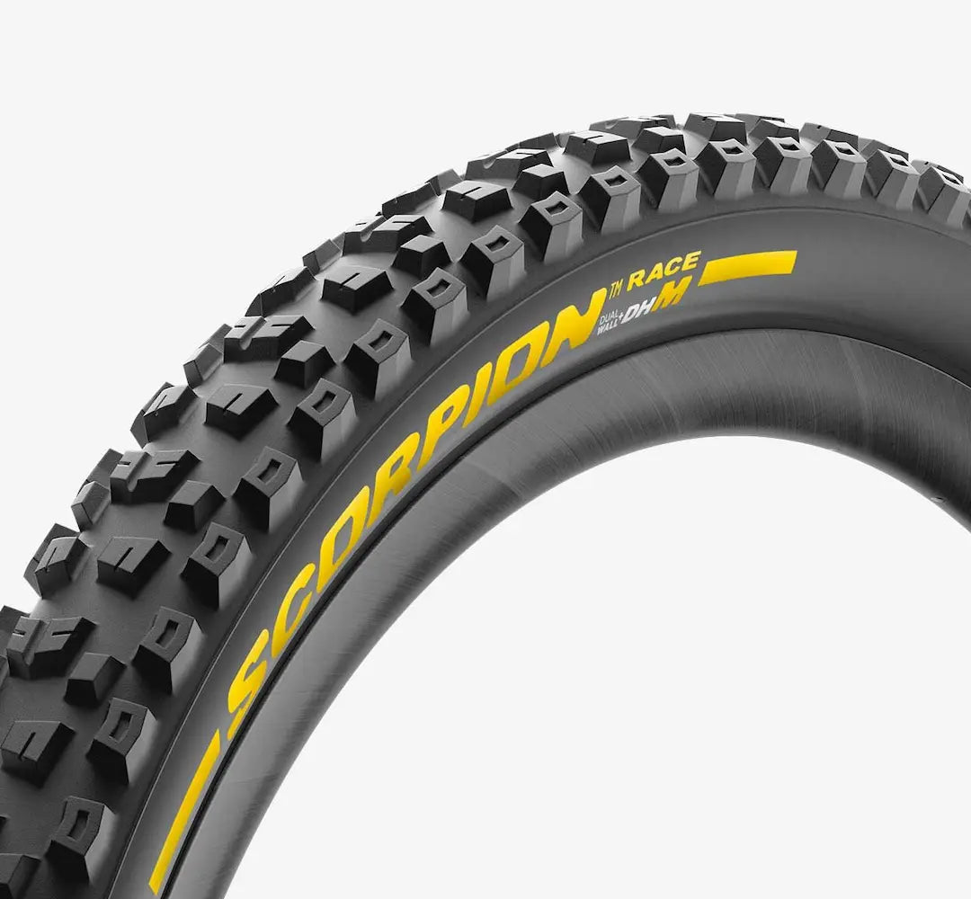 PIRELLI SCORPION RACE DH M 27.5x2.5 tire Tubeless Ready Soft Black/Yellow 3907200