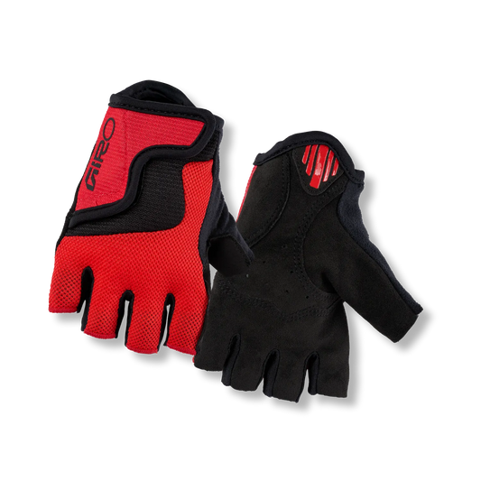 GIRO BRAVO Junior Short Gloves Red