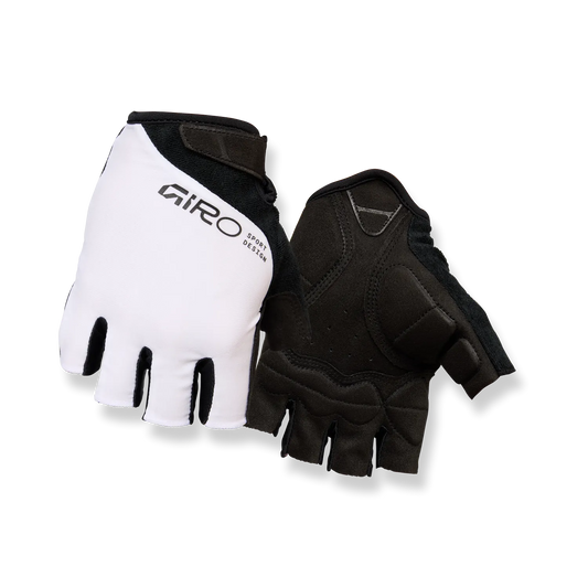 GIRO JAG Short Gloves White