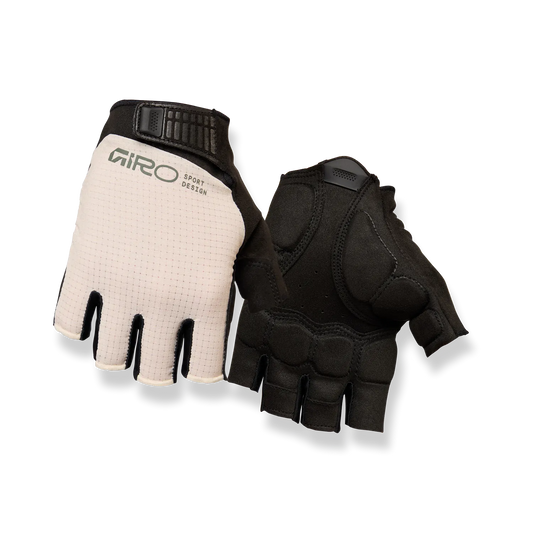 GIRO BRAVO II Gel Short Gloves Beige