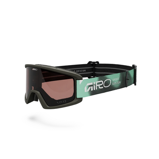 GIRO TAZZ Green Goggles VIVID Lens
