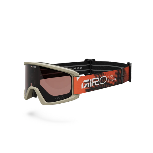 GIRO TAZZ Orange Goggles VIVID Lens