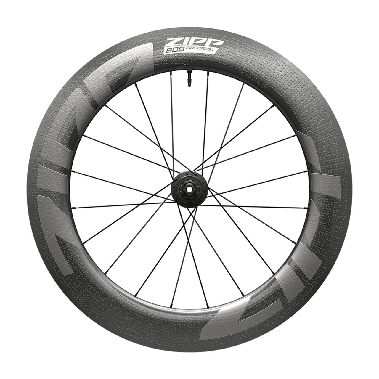 Pair of ZIPP 808 FIRECREST DISC Tubeless Ready Wheels (Center Lock)