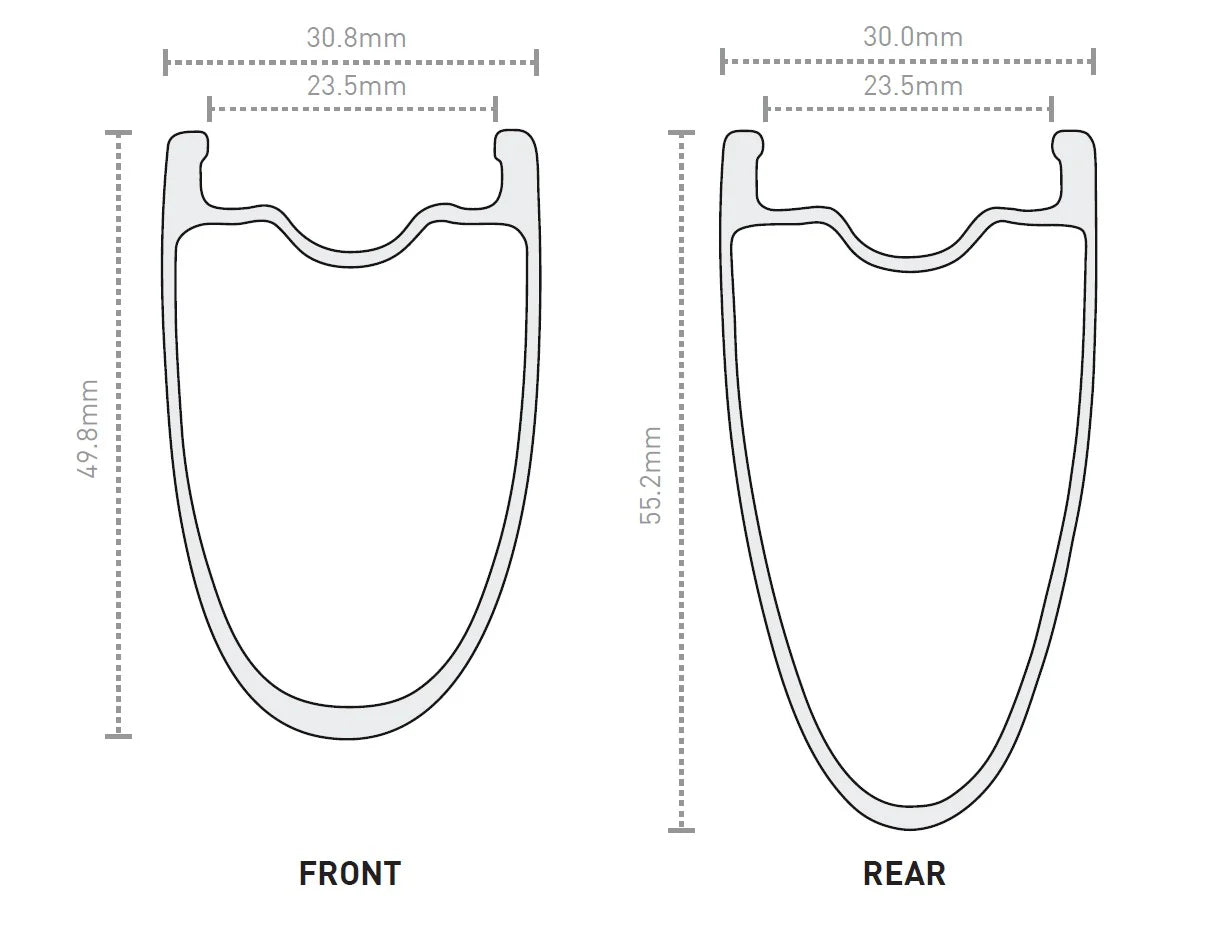 ENVE SES 4.5 PRO rear wheel Black