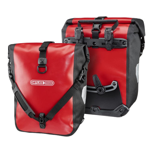 Pair of ORTLIEB SPORT ROLLER 25 L Luggage Bags Red