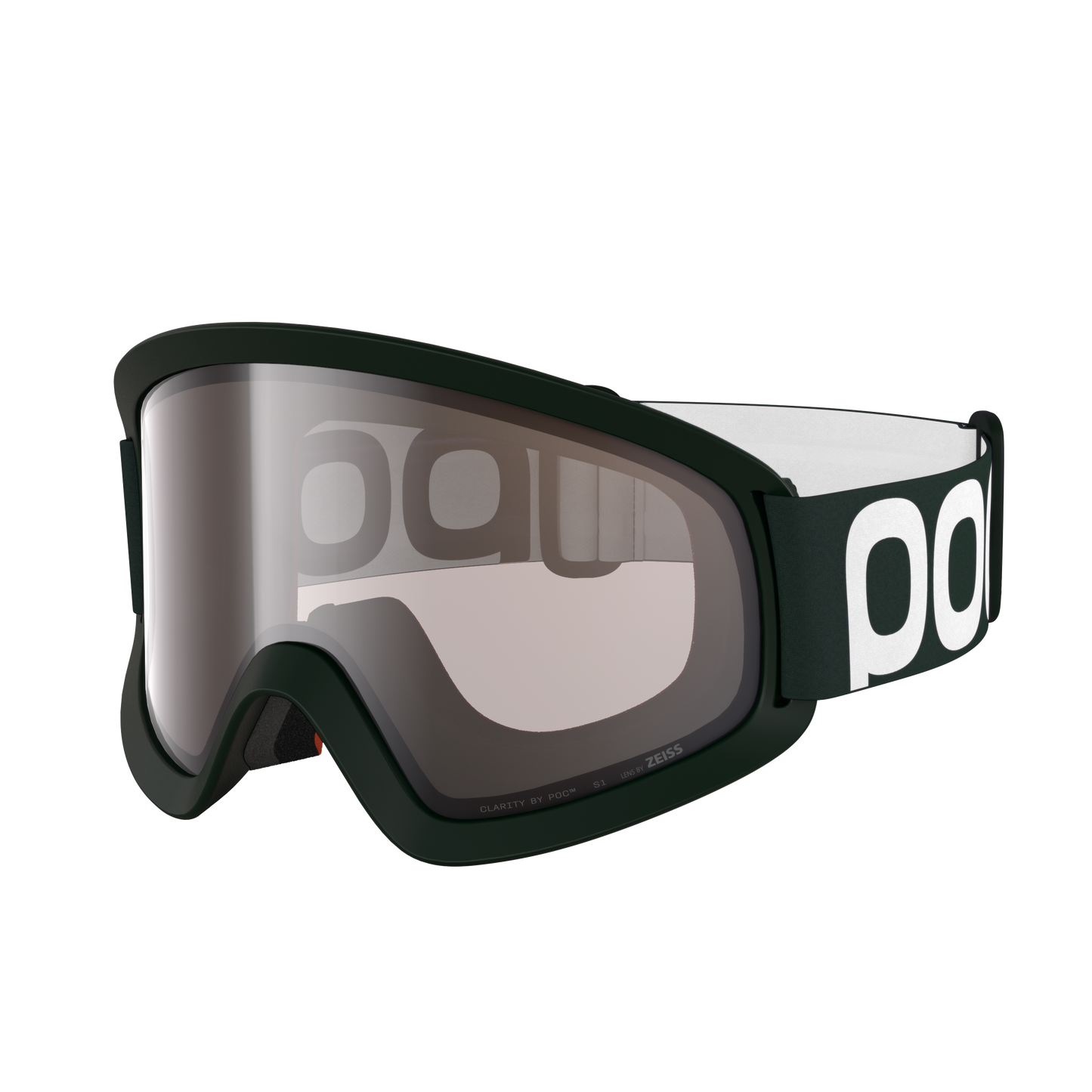 POC ORA Khaki Face Mask Clarity Trail Cloudy Brown