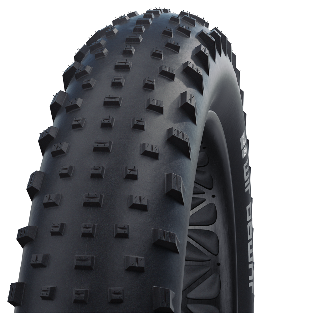 SCHWALBE JUMBO JIM 26x4.00 ADDIX SPEEDGRIP SUPERGROUND Tubeless Ready Soft Black tire