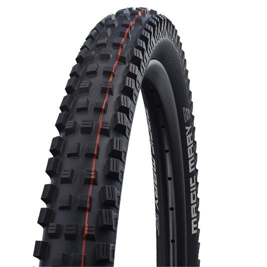 SCHWALBE MAGIC MARY 27.5x2.60 ADDIX SOFT SUPER GRAVITY Tubeless Ready Soft Black tire