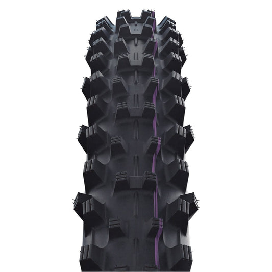 SCHWALBE DIRTY DAN 27.5x2.35 ADDIX ULTRASOFT SUPERDOWNHILL Tubeless Ready Soft Black tire