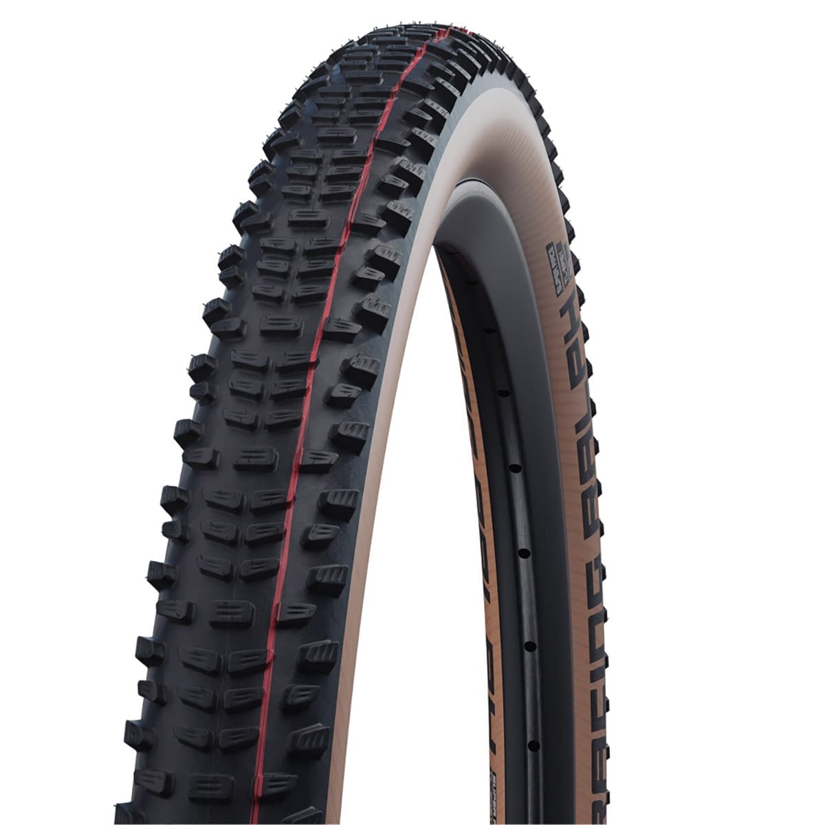 Pneu SCHWALBE  RACING RALPH  29x2.35 ADDIX SPEED SUPERRACE Tubeless Ready Souple Noir/Marron