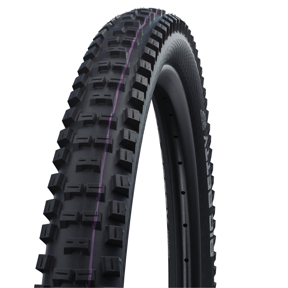 SCHWALBE BIG BETTY 29x2.40 ADDIX ULTRASOFT SUPERDOWNHILL Tubeless Ready Soft Black tire