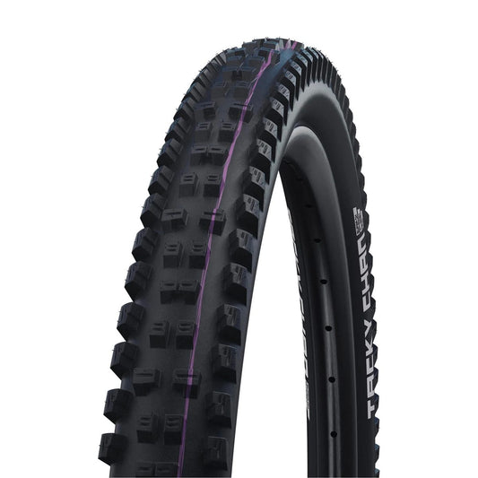 SCHWALBE TACKY CHAN 29x2.40 ADDIX ULTRASOFT SUPERDOWNHILL Tubeless Ready Soft Black tire