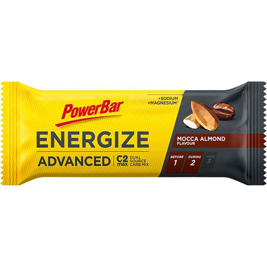 POWERBAR ENERGIZE ADVANCED Energy Bar (55g) Almond Mocca