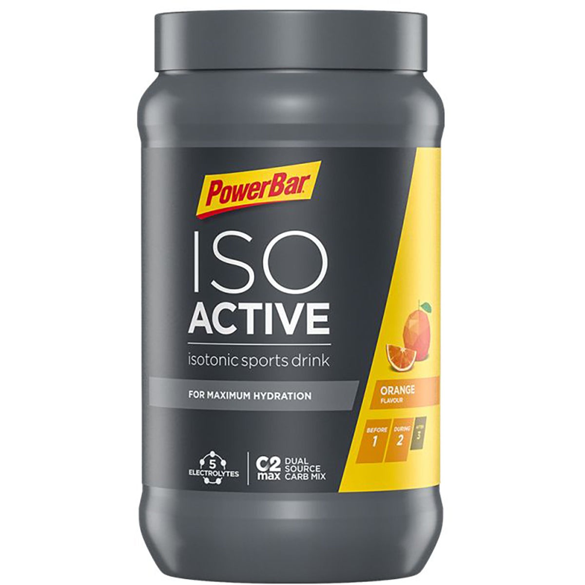 POWERBAR ISOACTIVE Energy Drink (600 g) Orange