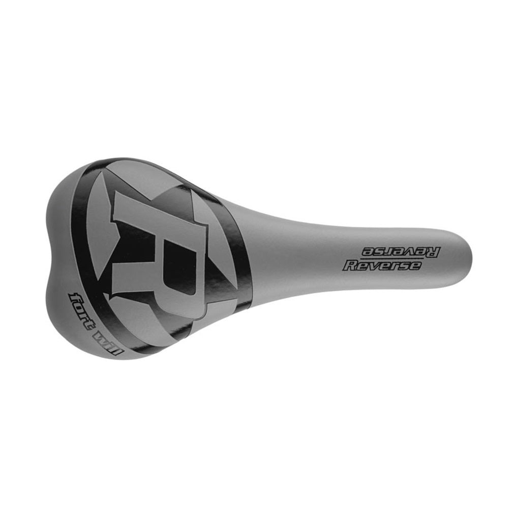 Saddle REVERSE COMPONENTS FORT WILL STYLE Rails CrMo Grey/Black