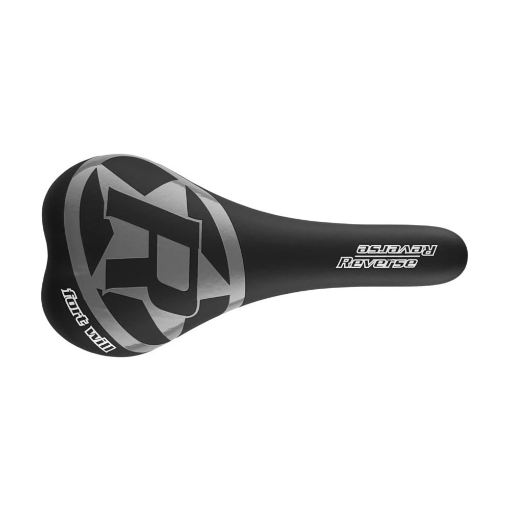 Saddle REVERSE COMPONENTS FORT WILL STYLE Rails CrMo Black/Grey