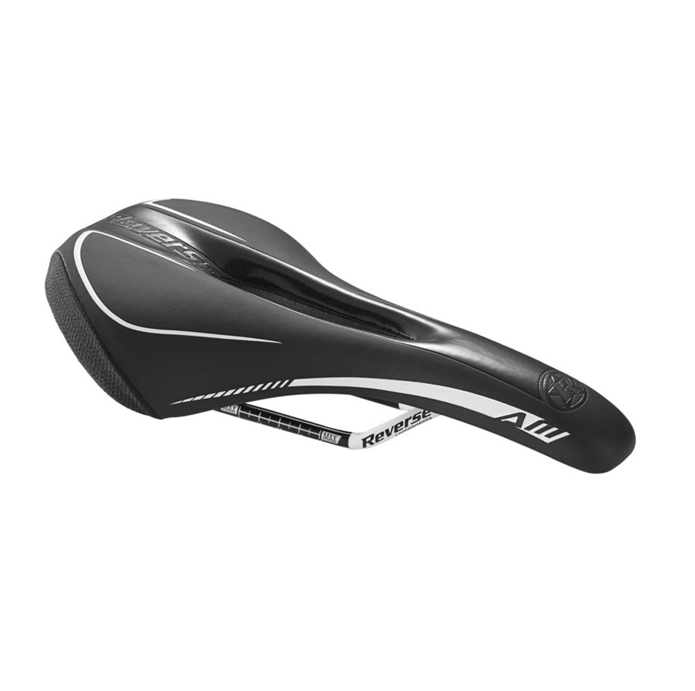 Saddle REVERSE COMPONENTS AM ERGO Rails CrMo Black/White