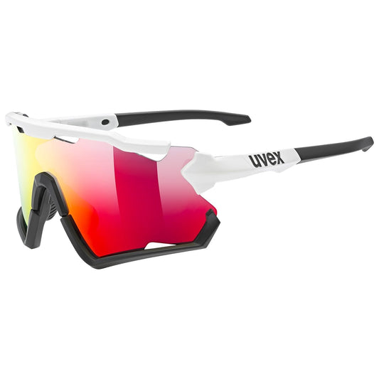 Lunettes UVEX SPORTSTYLE 228 Noir/Blanc Supravision Rouge Mirror