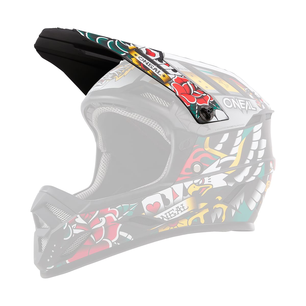 O'NEAL BACKFLIP INKED Multicolor MTB Helmet