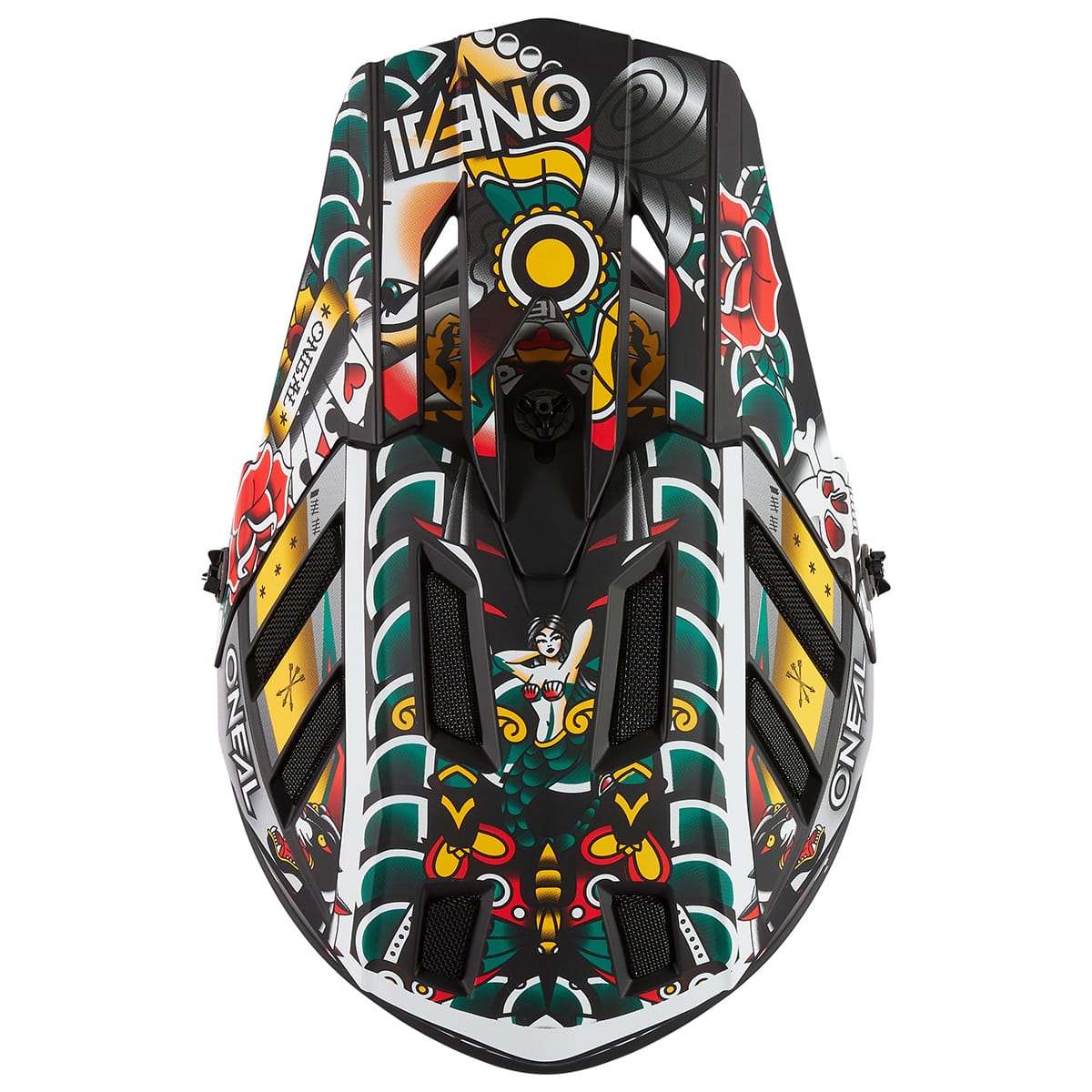 O'NEAL BACKFLIP INKED Multicolor MTB Helmet