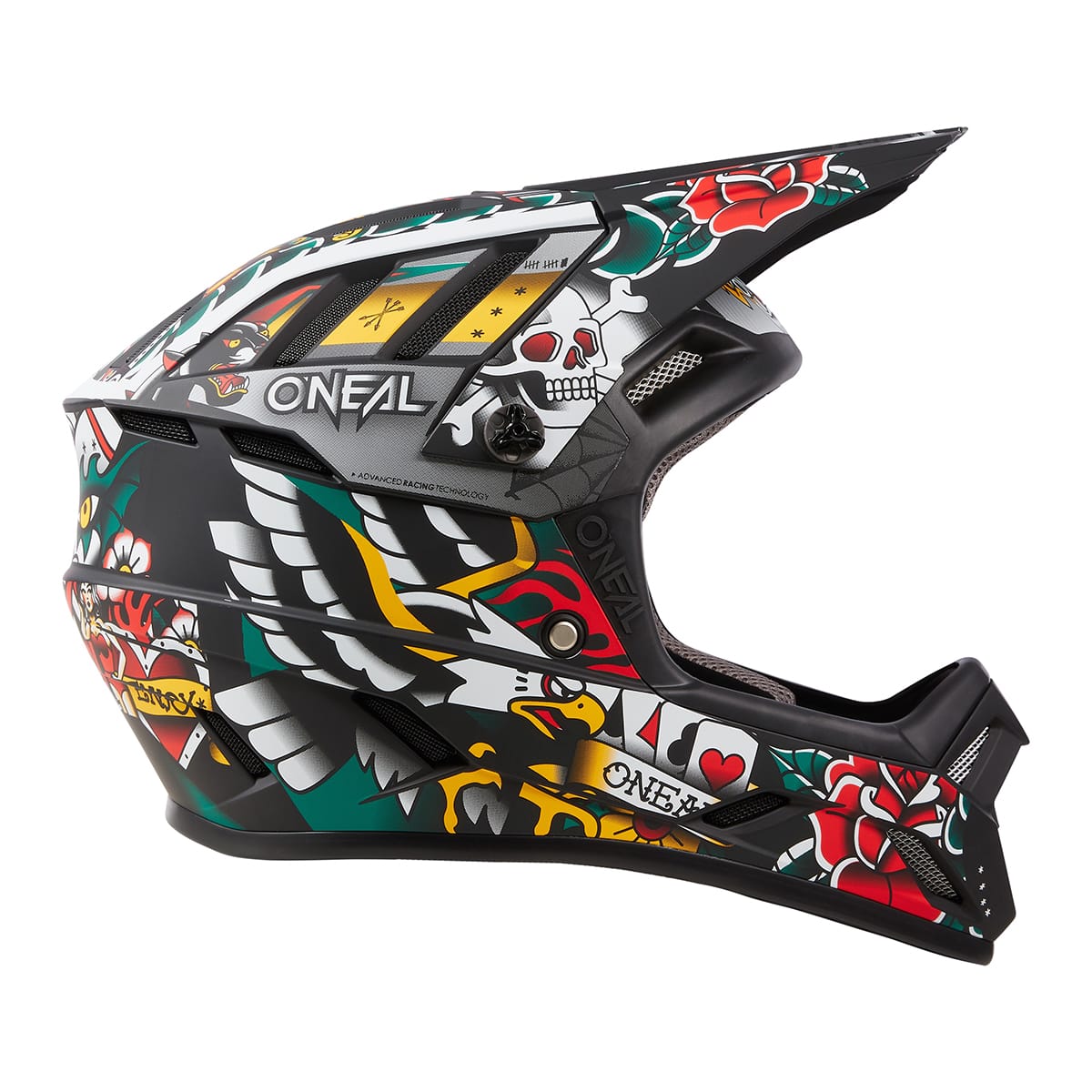 O'NEAL BACKFLIP INKED Multicolor MTB Helmet