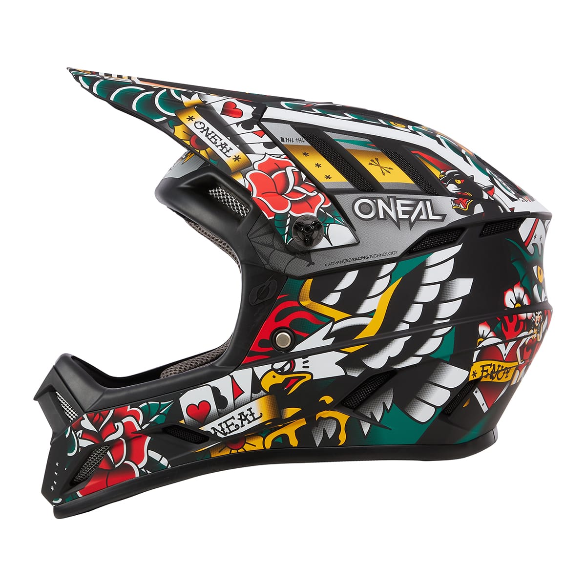 O'NEAL BACKFLIP INKED Multicolor MTB Helmet