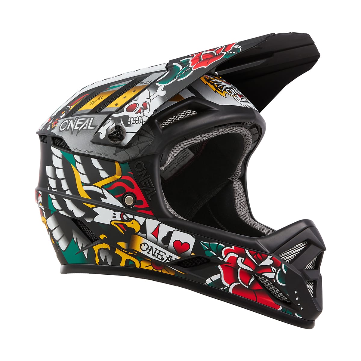 O'NEAL BACKFLIP INKED Multicolor MTB Helmet