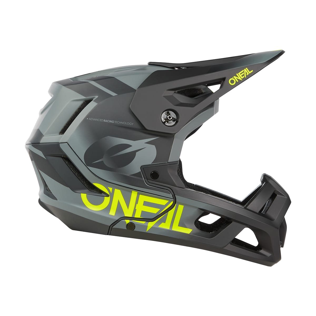 o'neal fullface helm mtb Headset MTB O'NEAL SL1 STRIKE Black/Grey – Probikeshop