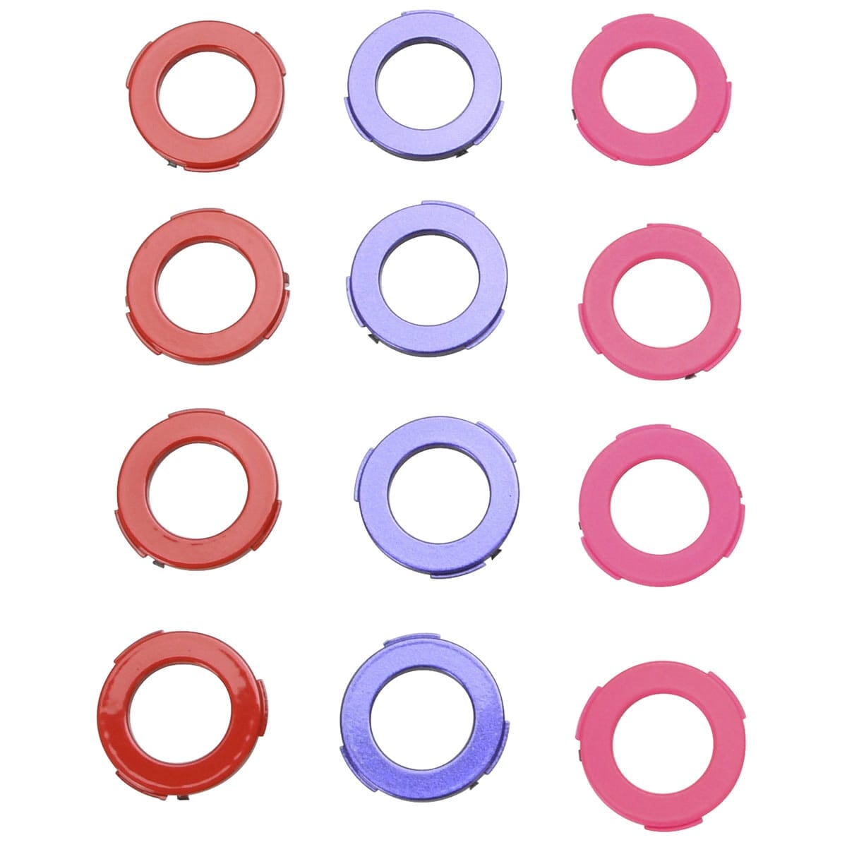 Kit de 6 Oeillets MAGURA pour Étriers 4 Pistons Violet, Rouge, Rose