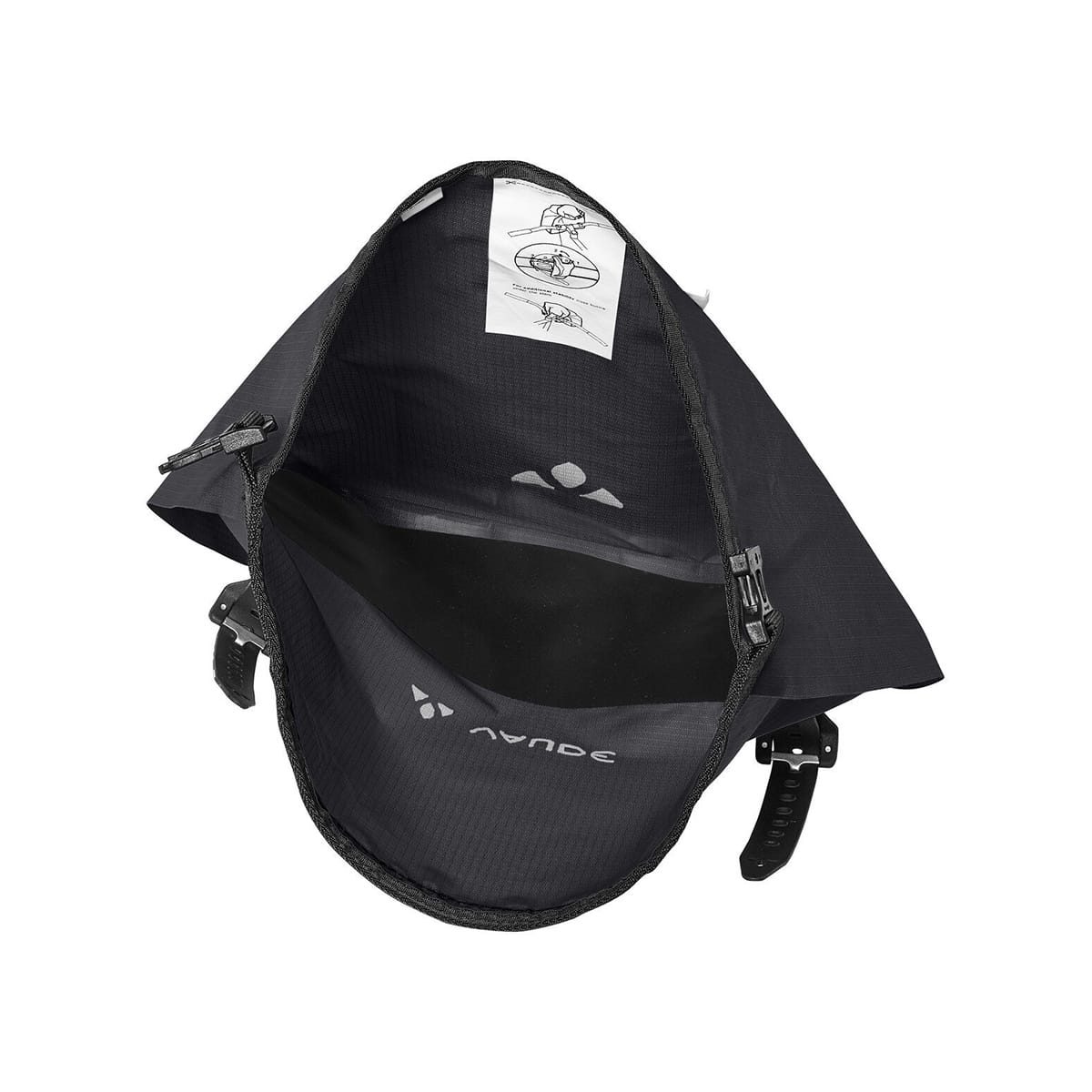 Handlebar bag VAUDE AQUA BOX LIGHT 4 L Black