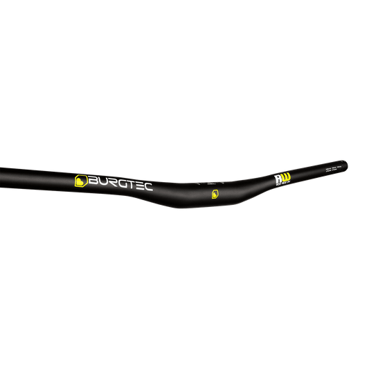 handlebar BURGTEC RIDE WIDE DH Rise 15mm 800mm Black