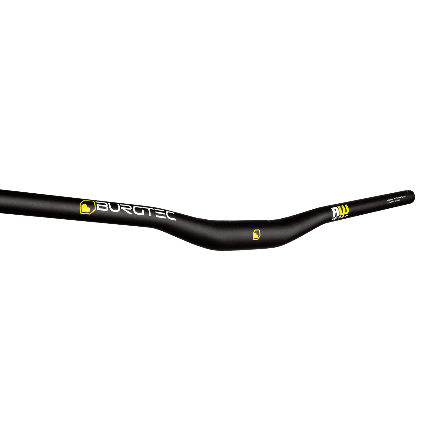 BURGTEC RIDE WIDE DH Rise Hanger 22.5mm 800mm Black