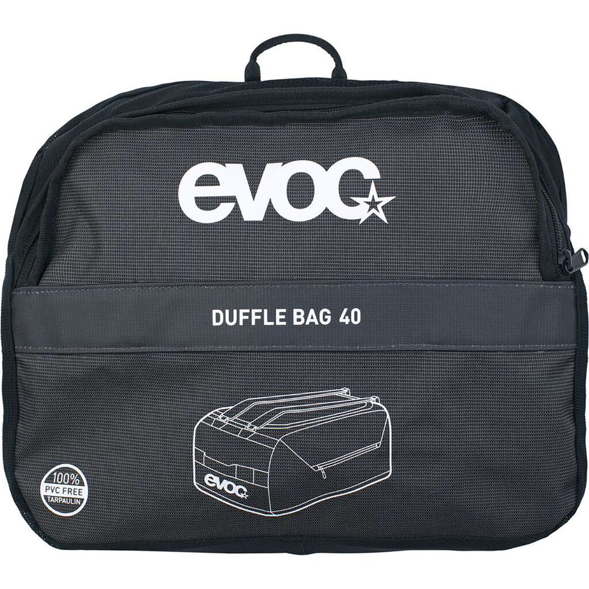 EVOC DUFFLE 40 Travel Bag Black