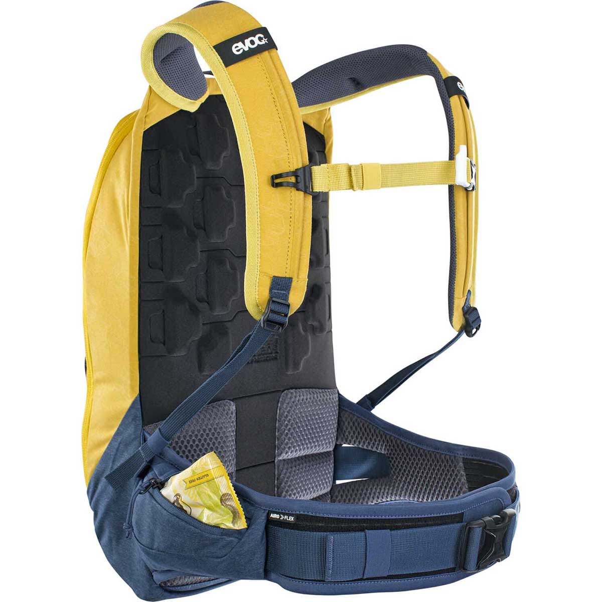 Sac à Dos avec Dorsale EVOC TRAIL PRO 10L Jaune/Bleu