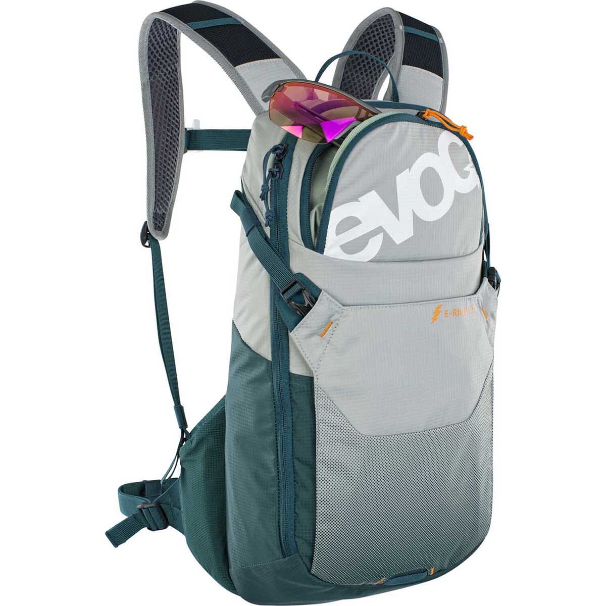 Sac à Dos EVOC E-RIDE 12L Gris/Petrol